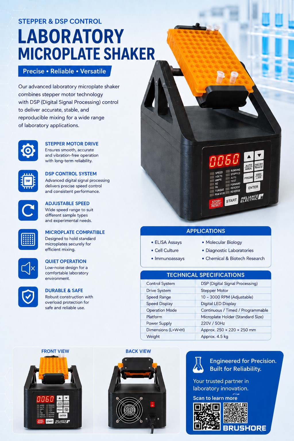 Techasa Laboratory Shaker